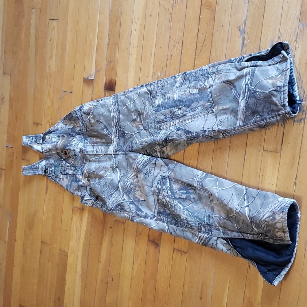 Carhartt insulated coveralls boys size 12